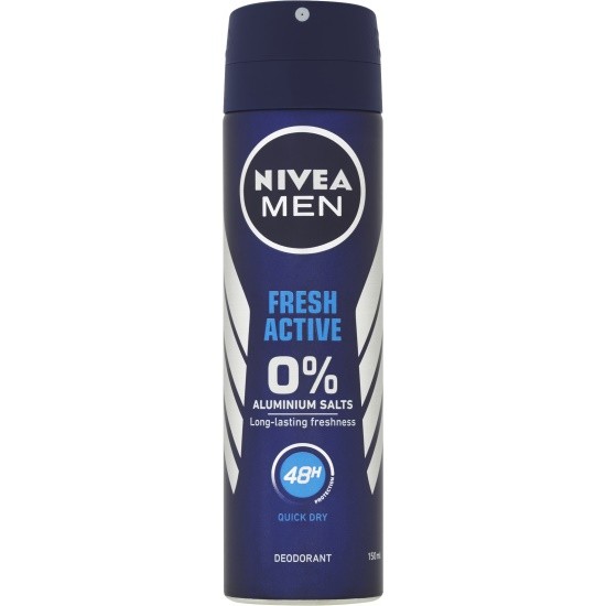Nivea spray Fresh Active 150ml men - Kosmetika Pro muže Péče o tělo Deodoranty